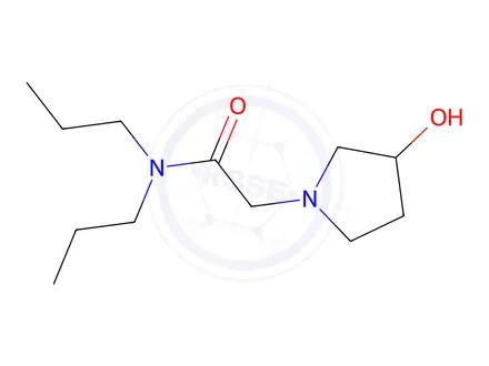 Chemical structure of 2-(3-Hydroxypyrrolidin-1-yl)-N,N-dipropylacetamide