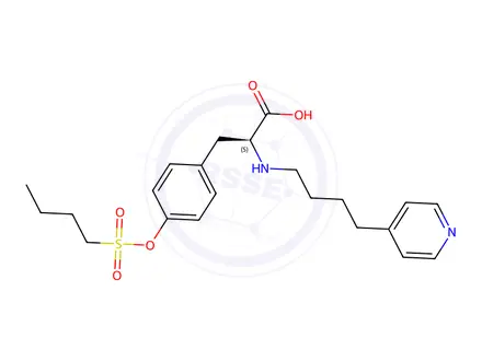 Chemical structure of Tirofiban Impurity 75