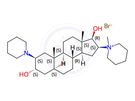 Chemical structure of Vecuronium Bromide EP Impurity D