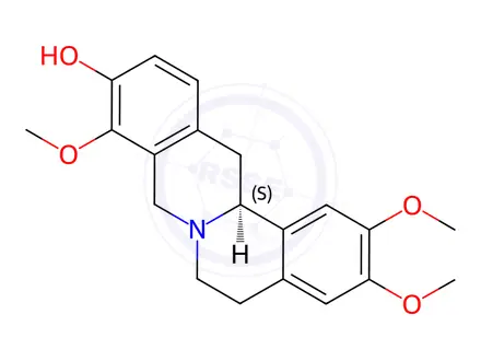 Chemical structure of Corydalmine