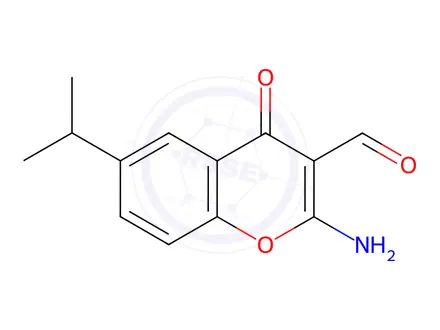 Chemical structure of Amlexanox Impurity 21