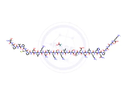 Chemical structure of Tau Peptide (245-274) (Repeat 1 Domain)