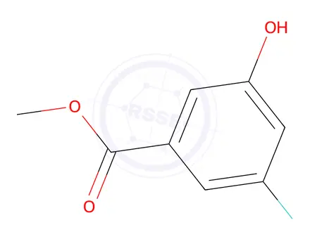 Chemical structure of Methyl 3-fluoro-5-hydroxybenzoate