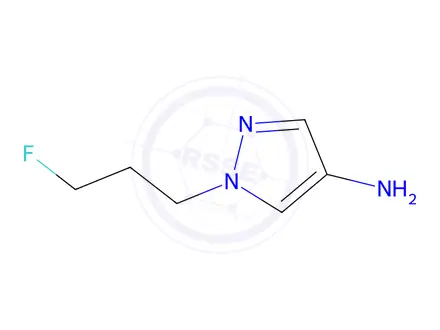 Chemical structure of 1-(3-Fluoropropyl)-1h-pyrazol-4-amine