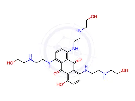 Chemical structure of Mitoxantrone Impurity 42