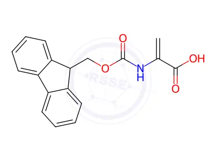 Chemical structure of Fmoc-Dha-OH