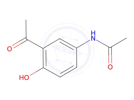 Chemical structure of 5-Acetamido-2-hydroxyacetophenone