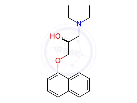 Chemical structure of Propranolol Impurity 62