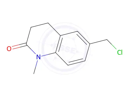 Chemical structure of 6-(Chloromethyl)-1-methyl-3,4-dihydroquinolin-2(1h)-one