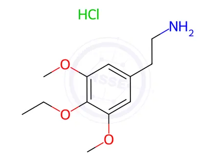 Chemical structure of Escaline (hydrochloride)