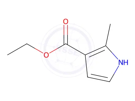 Chemical structure of Ethyl 2-Methyl-1H-pyrrole-3-carboxylate