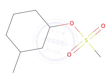 Chemical structure of 3-Methylcyclohexyl methanesulfonate