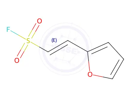 Chemical structure of (E)-2-(FURAN-2-YL)ETHENE-1-SULFONYL FLUORIDE