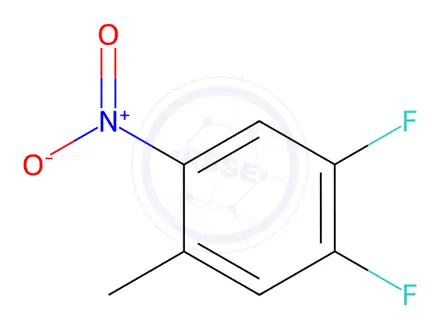 Chemical structure of 4,5-Difluoro-2-nitrotoluene