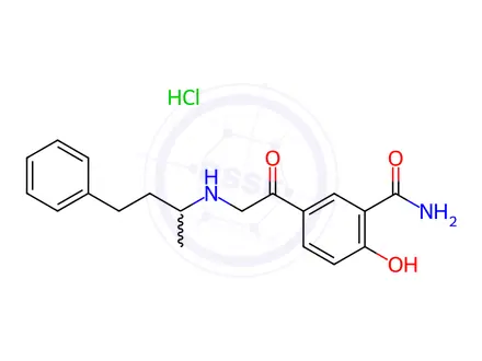 Chemical structure of Labetalol EP Impurity F