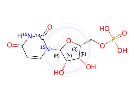Chemical structure of Uridine Impurity 64
