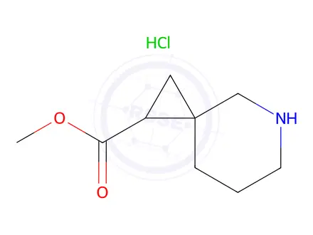 Chemical structure of Methyl 5-azaspiro[2.5]octane-1-carboxylate hydrochloride