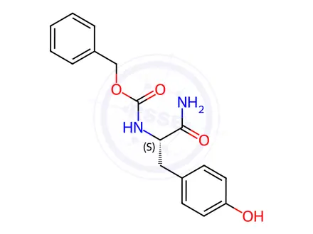 Chemical structure of Z-Tyr-NH2