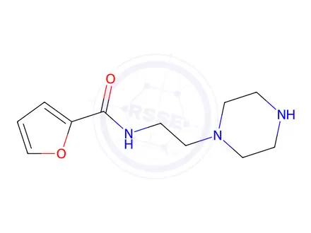 Chemical structure of N-[2-(Piperazin-1-yl)ethyl]furan-2-carboxamide