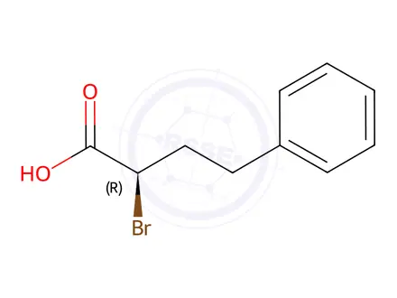 Chemical structure of (R)-2-Bromo-4-phenylbutanoic acid