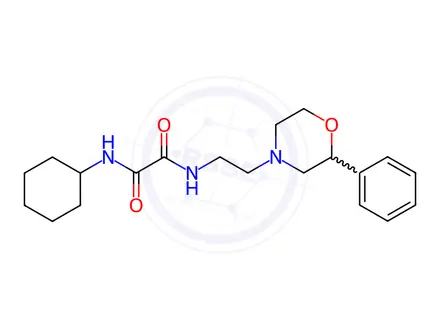 Chemical structure of N1-Cyclohexyl-N2-(2-(2-phenylmorpholino)ethyl)oxalamide