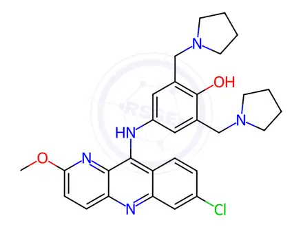 Chemical structure of Malaridine
