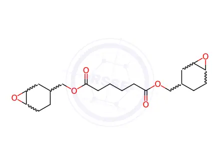 Chemical structure of Bis((3,4-epoxycyclohexyl)methyl)adipate