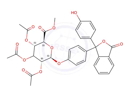 Chemical structure of Phenolphthalein Impurity 5