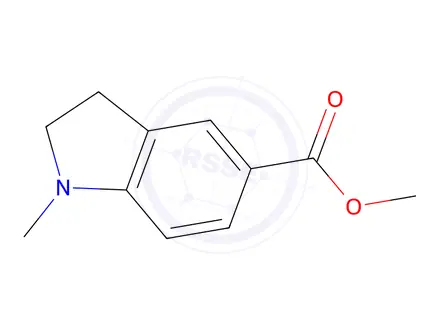 Chemical structure of Methyl 1-methylindoline-5-carboxylate