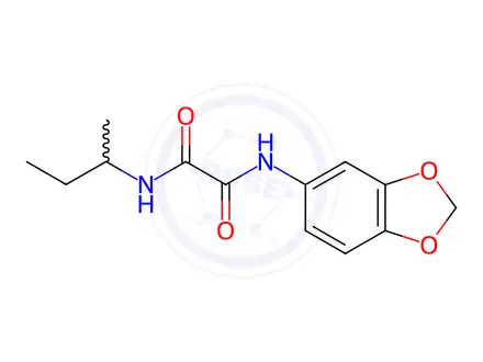 Chemical structure of N1-(Benzo[d][1,3]dioxol-5-yl)-N2-(sec-butyl)oxalamide