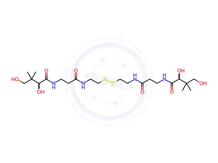 Chemical structure of Pantethine