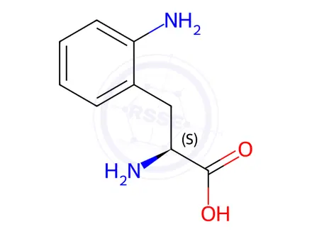 Chemical structure of 2-Amino-L-Phenylalanine