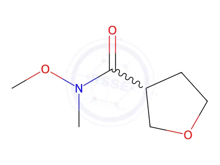 Chemical structure of N-Methoxy-N-methyl tetrahydro-3-furamide (Technical Grade)
