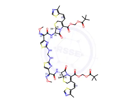 Chemical structure of Cefditoren Impurity 62