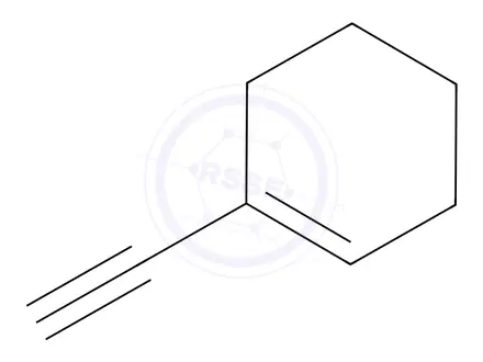 Chemical structure of 1-Ethynylcyclohexene