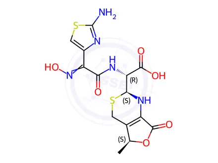 Chemical structure of Cefdinir Impurity L