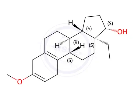 Chemical structure of Levonorgestrel Impurity 52