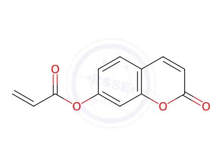 Chemical structure of 2-Oxo-2H-chromen-7-yl acrylate