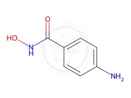 Chemical structure of 4-amino-N-hydroxy-benzamide