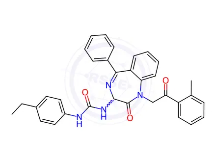 Chemical structure of YM 022 Impurity 13
