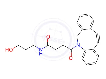 Chemical structure of DBCO-C3-alcohol