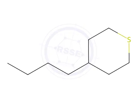 Chemical structure of 4-Butyltetrahydro-2H-thiopyran