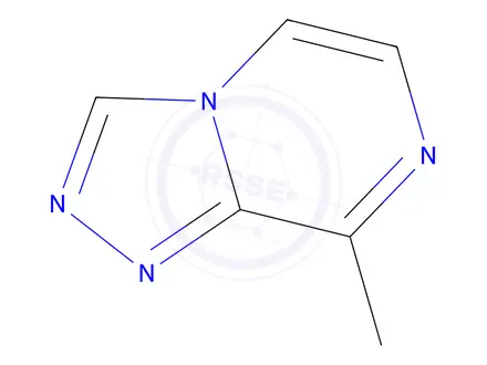 Chemical structure of 8-Methyl-1,2,4-triazolo[4,3-a]pyrazine