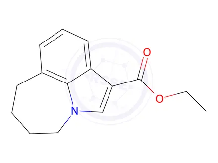 Chemical structure of Ethyl 4,5,6,7-tetrahydroazepino[3,2,1-hi]indole-1-carboxylate