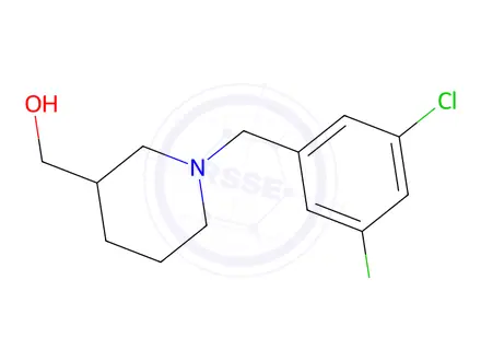 Chemical structure of (1-(3,5-Dichlorobenzyl)piperidin-3-yl)methanol