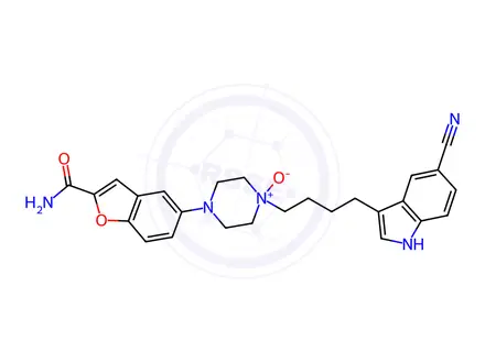 Chemical structure of Vilazodone N-Oxide
