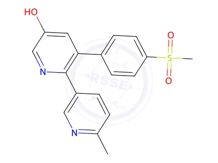 Chemical structure of Etoricoxib Impurity 46