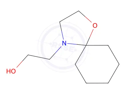 Chemical structure of 1-oxa-4-azaspiro[4.5]decan-4-ethanol