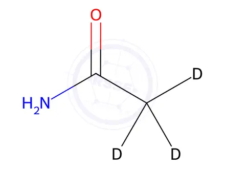 Chemical structure of Acetamide-2,2,2-d3