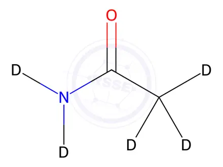 Chemical structure of Acetamide-D5